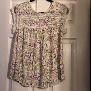 Blouse from meadow rue from Anthropologie